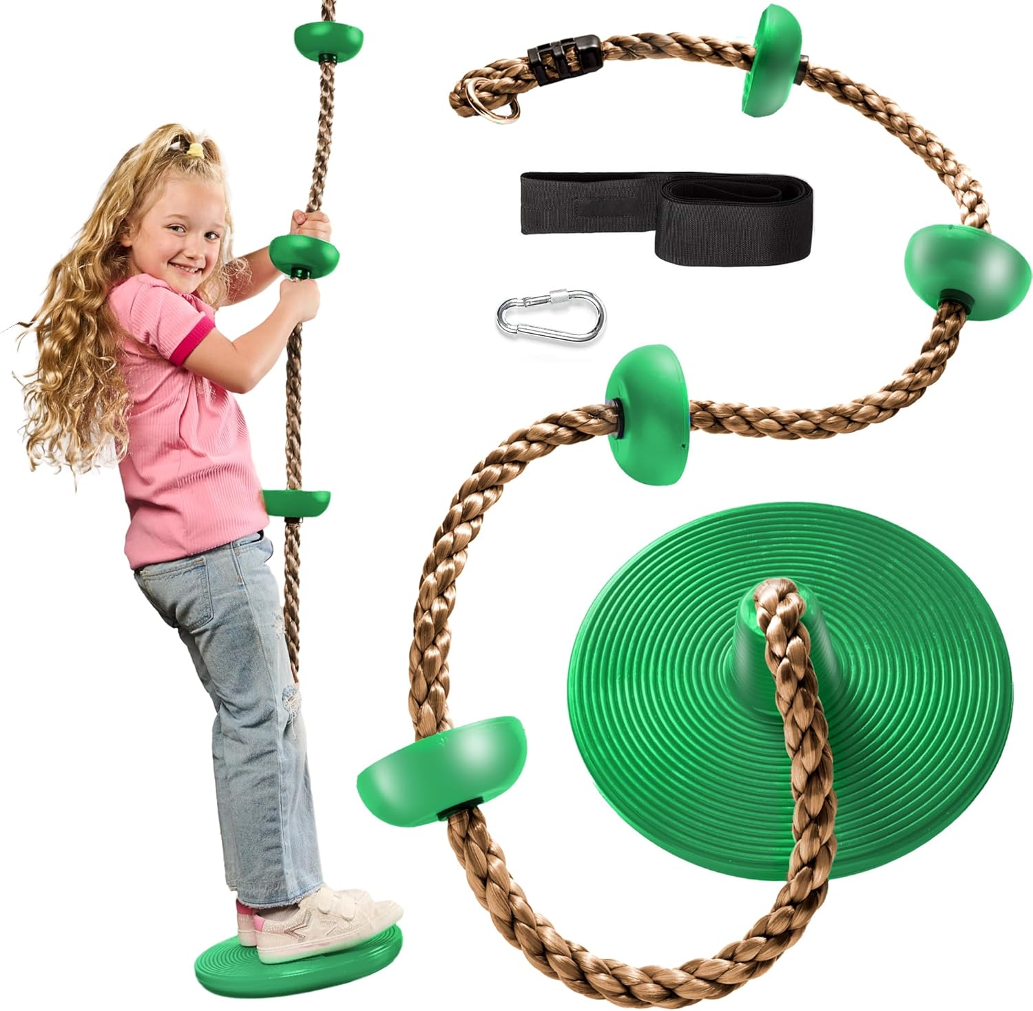 Jungle Gym Kingdom Tree Swing for Kids - Fun and Safe Play