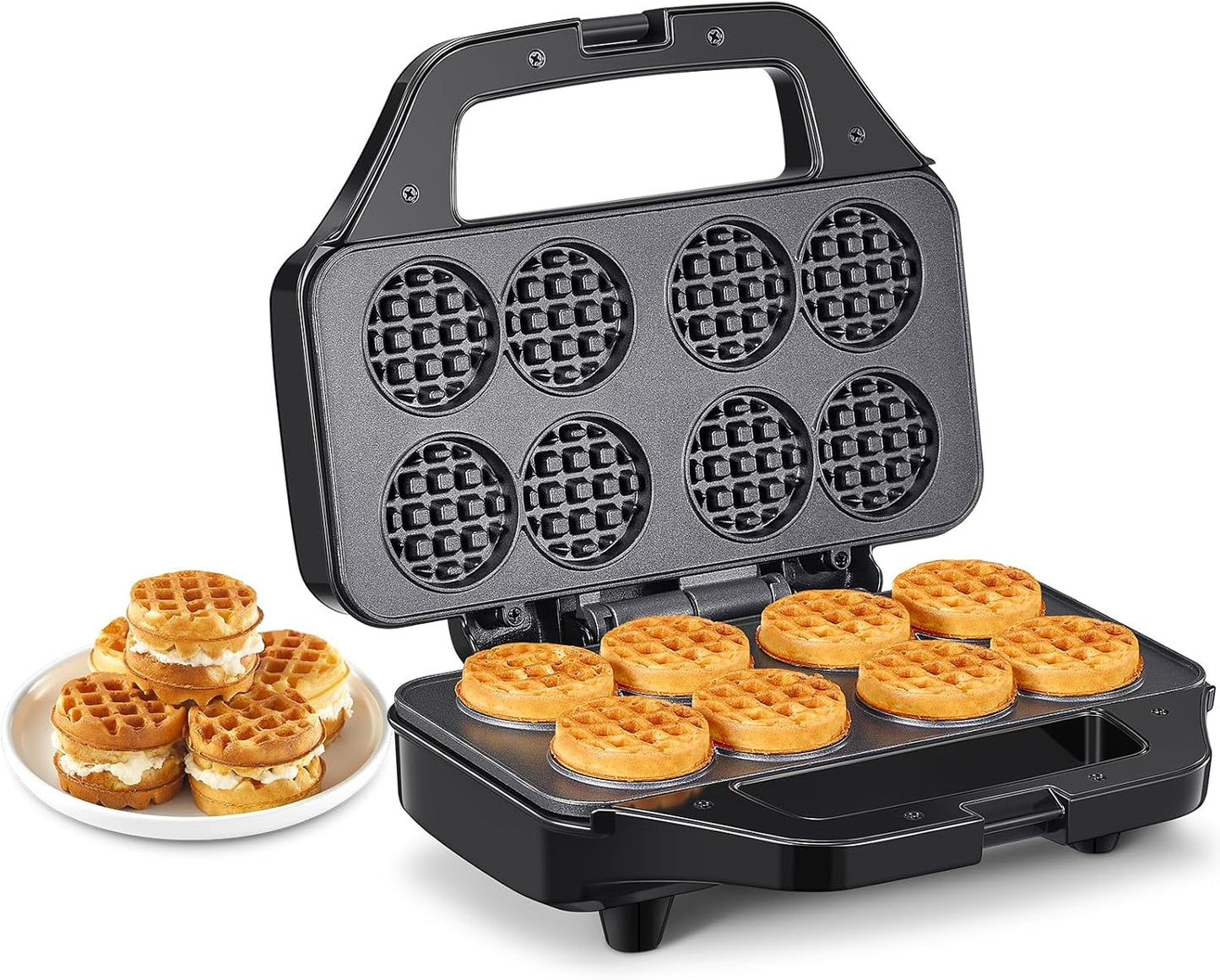 Reemix Mini Waffle Maker: Quick Nonstick Bites