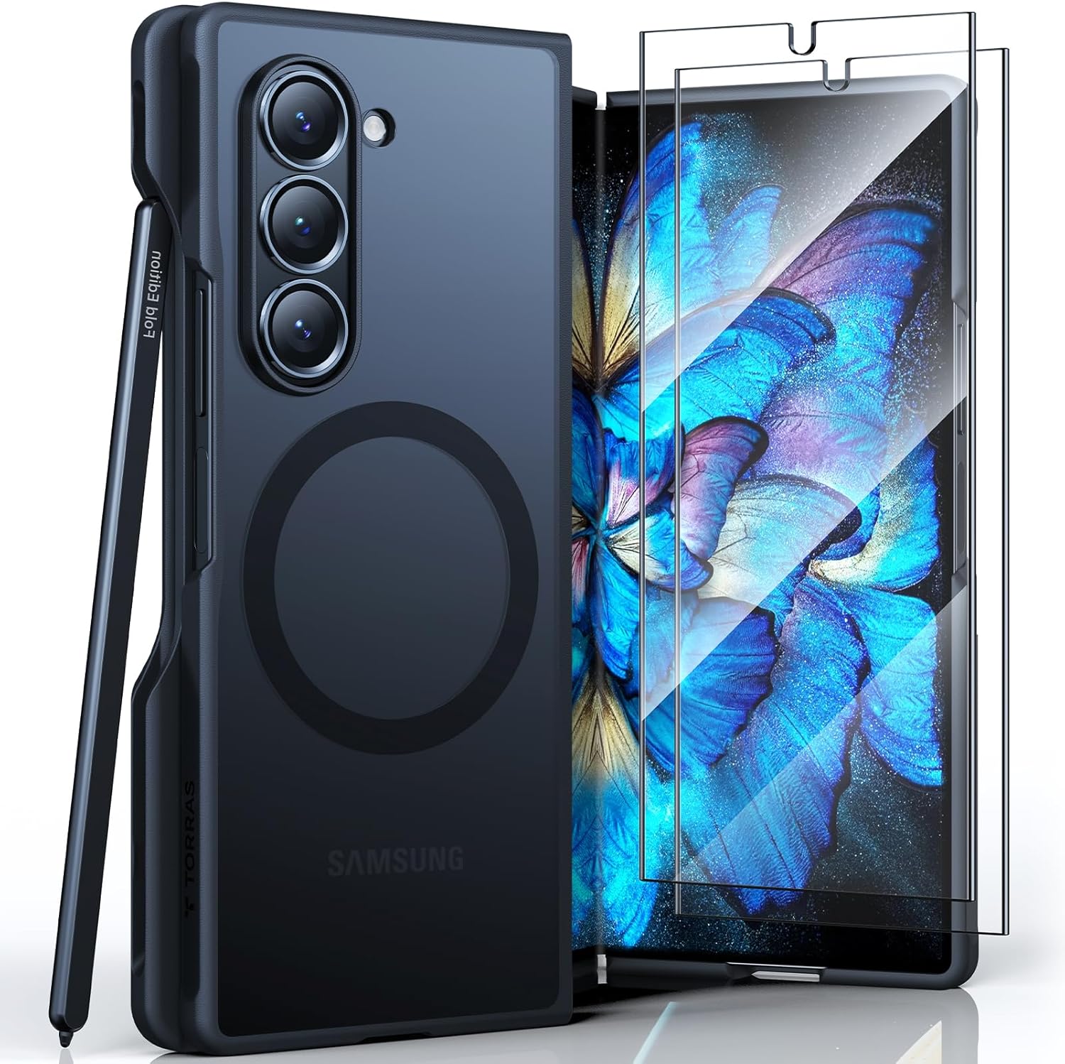 TORRAS Magnetic Shockproof Case for Samsung Galaxy Z Fold 6