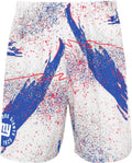 Zubaz NFL Men's 7in Inseam Shorts - Bold Team Pride all-over