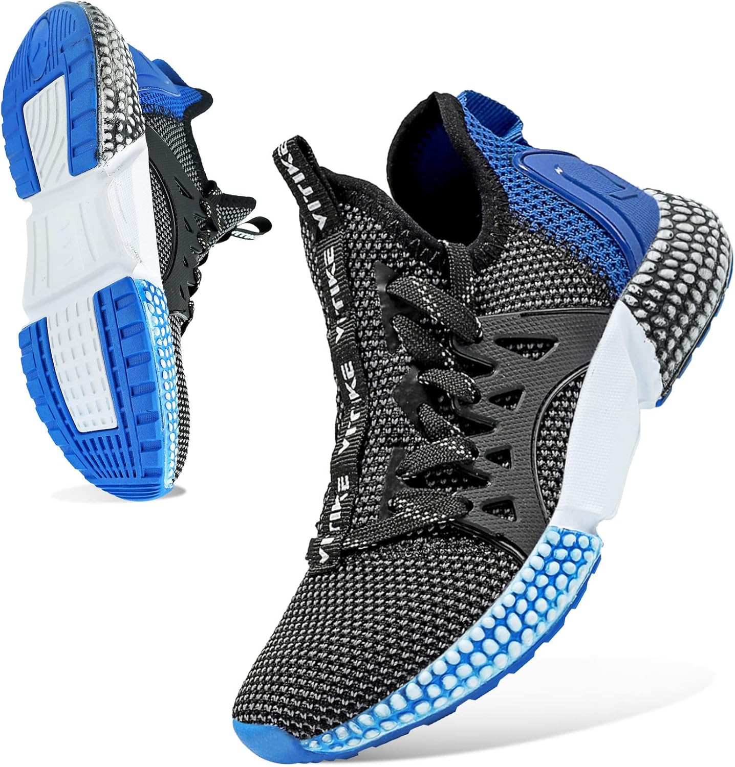 WETIKE Boy's Lightweight Running Sneakers for Active Kids