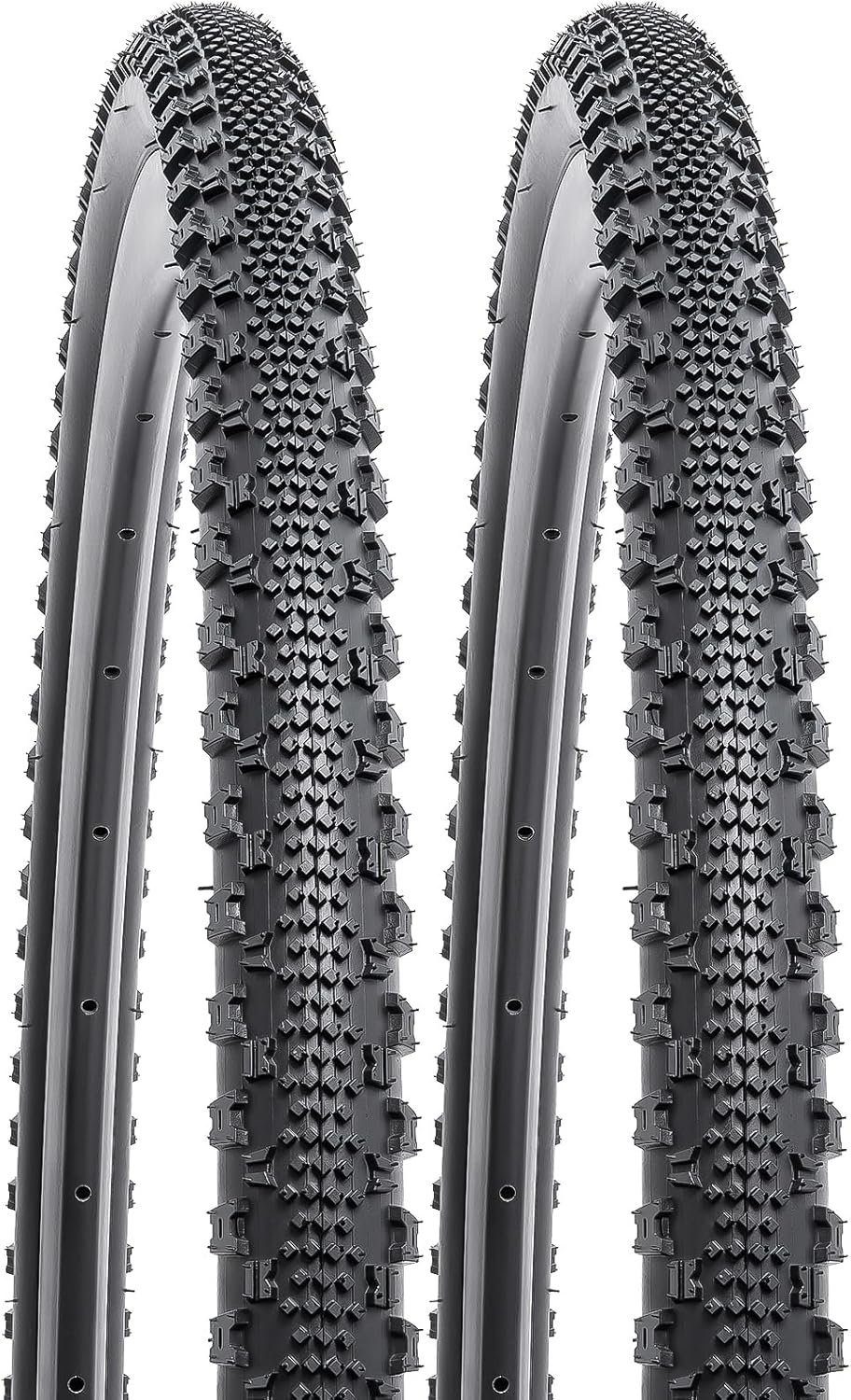 YUNSCM 2-PCS 700C Bike Tires 700x38C for Gravel Riding