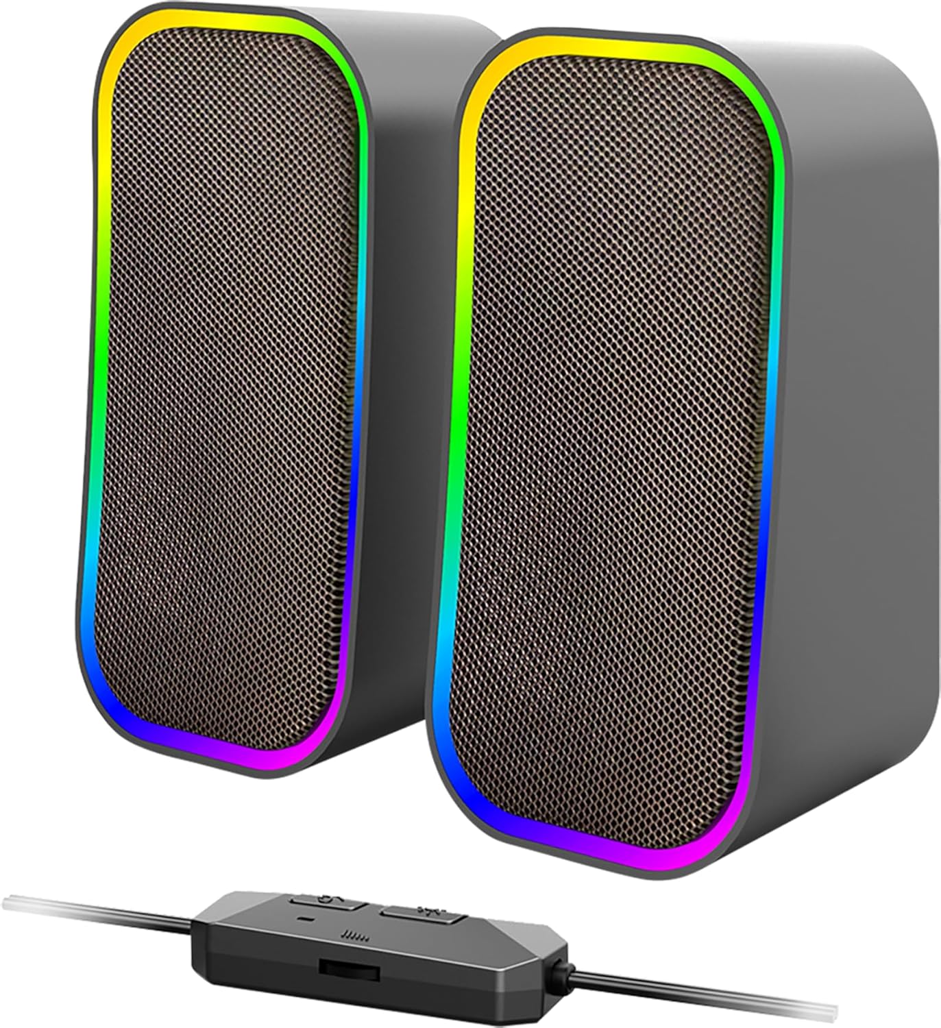Immerse in 6 RGB Modes: Speedlink Gaming Speaker