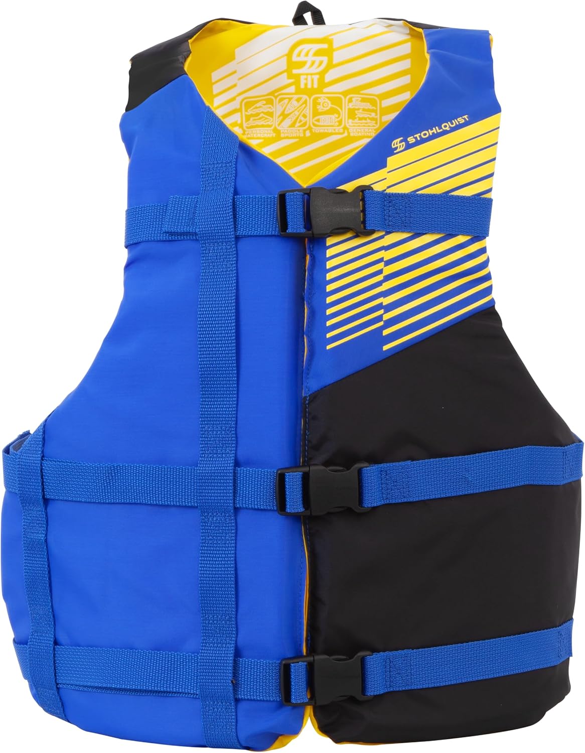 Stohlquist FIT Adult Life Jacket - Lightweight and Adjustable PFD