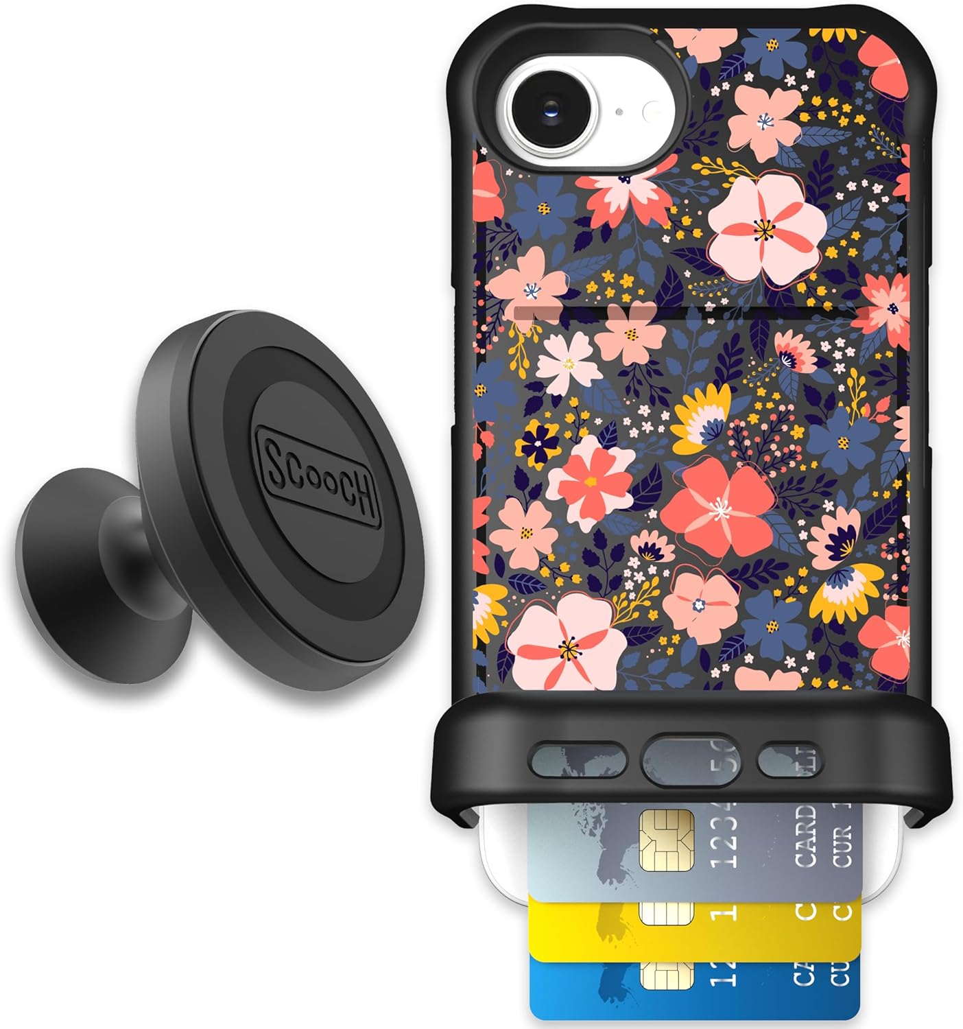 Scooch Wingmate Wallet Case for iPhone 16e with Card Holder