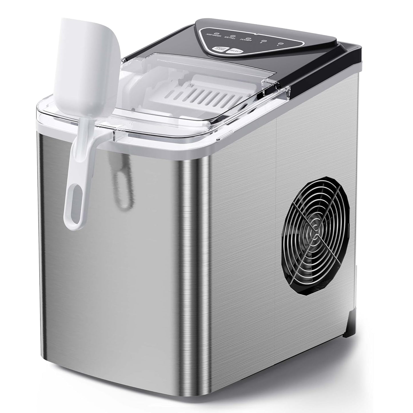 Silonn Countertop Ice Maker: Fast Ice Production for Home Use