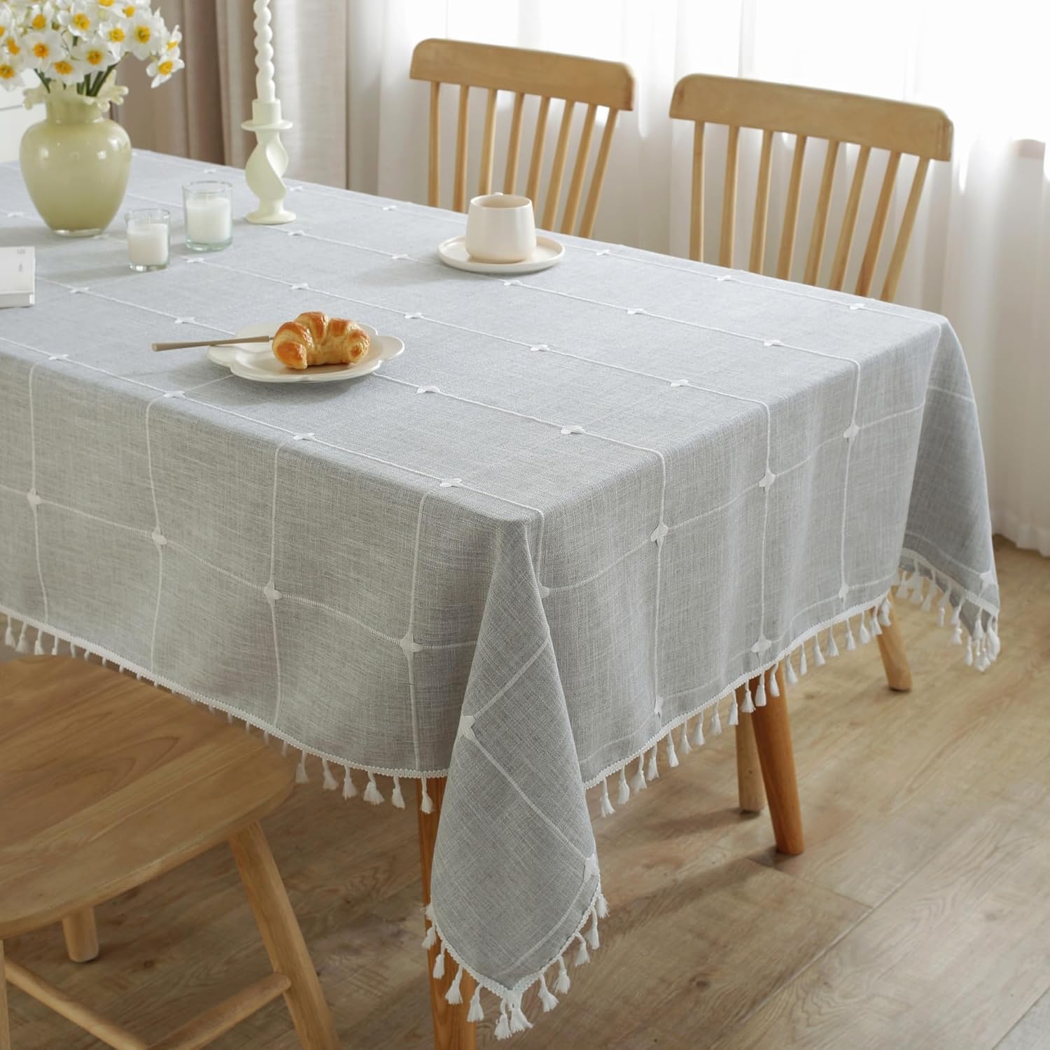 JIALE Rectangle Table Cloth for Elegant Dining Experience