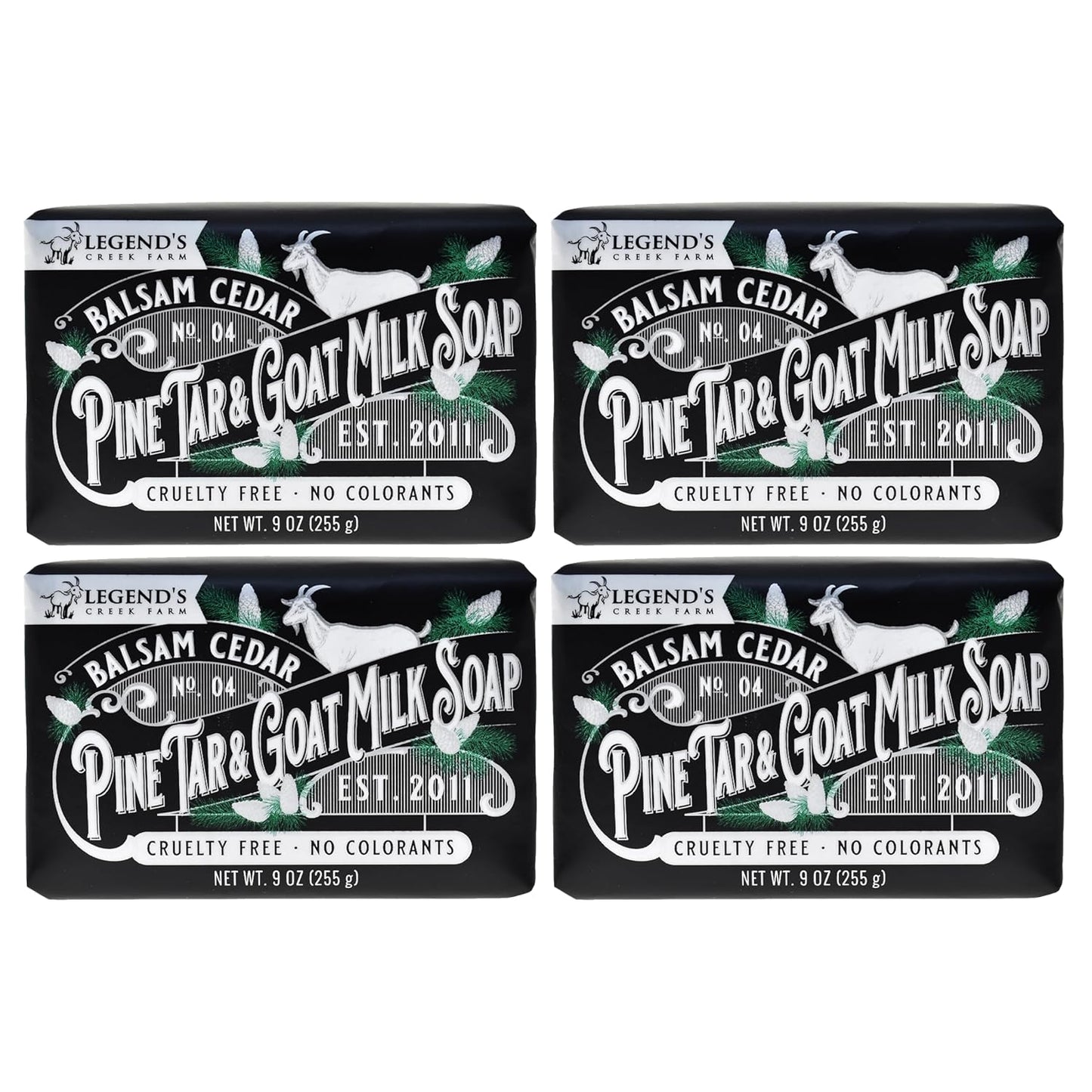 Legend's Creek Goat Milk Soap - Nourishing Natural Bar Pack