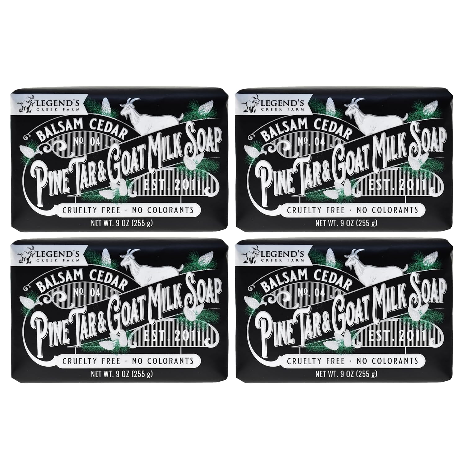 Legend's Creek Goat Milk Soap - Nourishing Natural Bar Pack