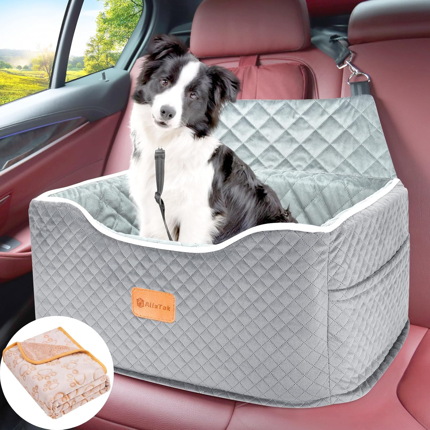 Cozy & Secure Pet Travel Seat by AlfaTok