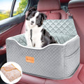 Memory Foam Booster Dog Car Seat for Medium Dogs Under 45 LBS
