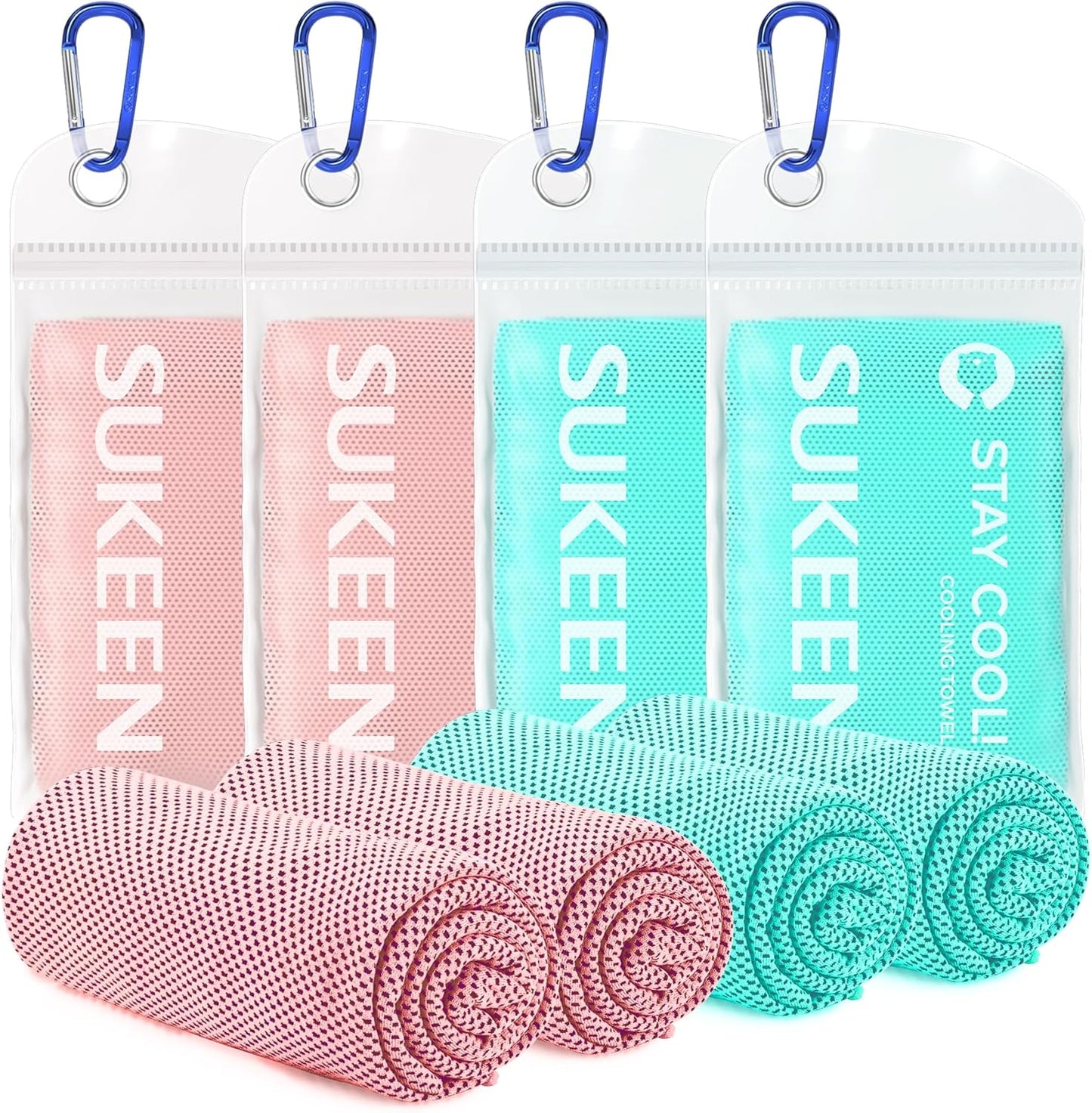 Sukeen Cooling Towel Set - Stay Refreshed Anywhere!