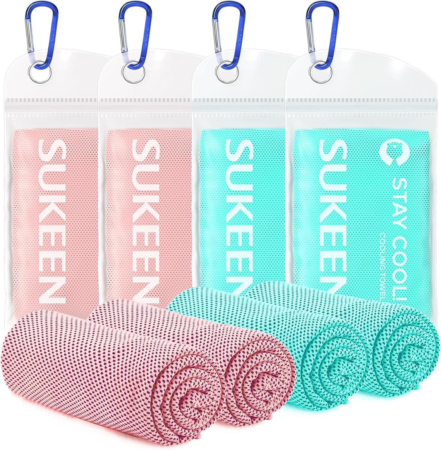 Sukeen Cooling Towel Set - Stay Refreshed Anywhere!