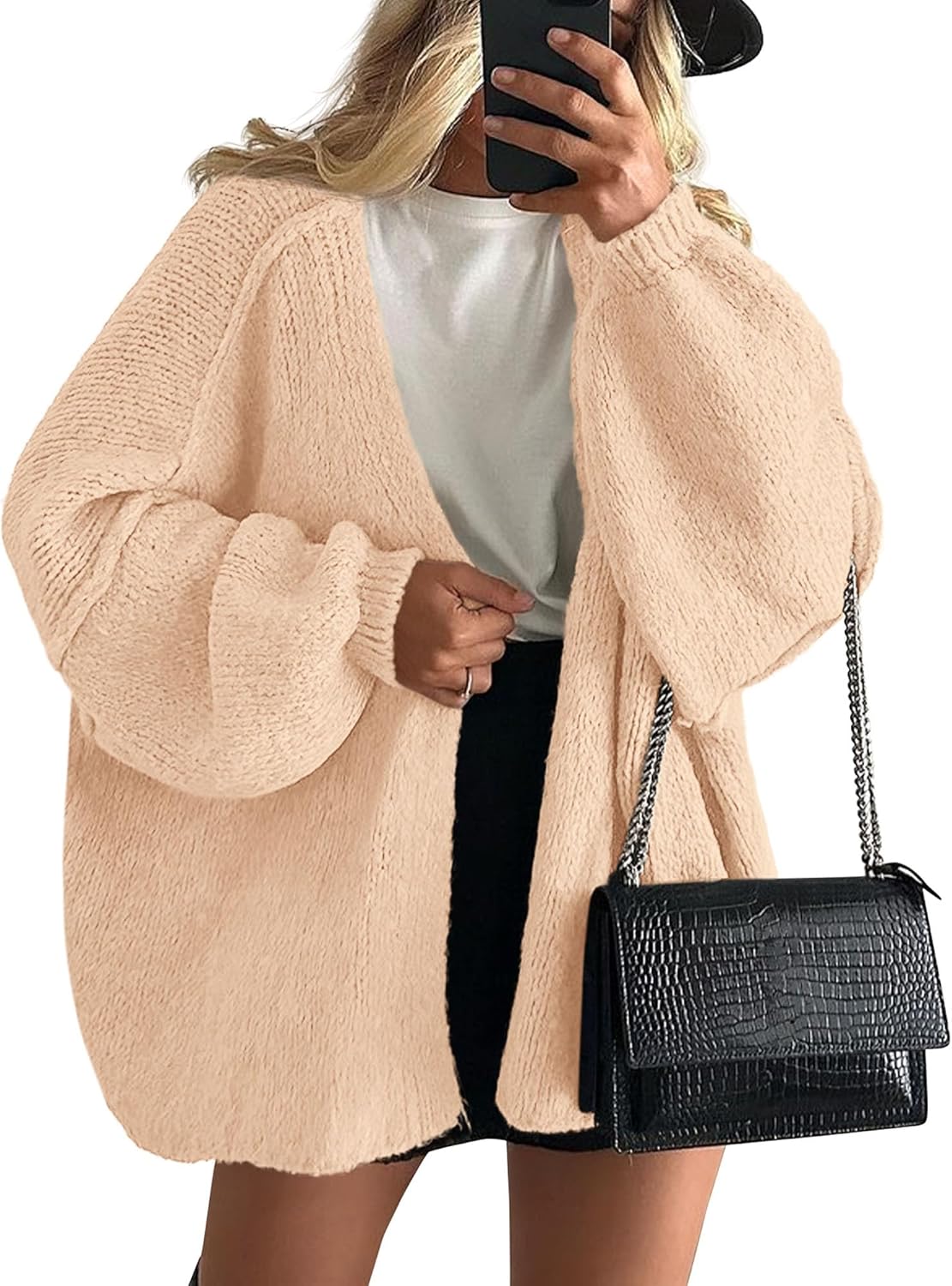 PRETTYGARDEN Womens Oversized Cardigan Sweaters for Fall Style