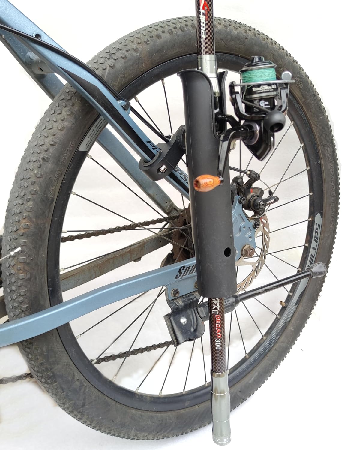 RILEYSON Fishing Rod Holder - Versatile & Easy Mount - Black
