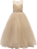 Classic Flower Girl Dress for Weddings by Glamulice