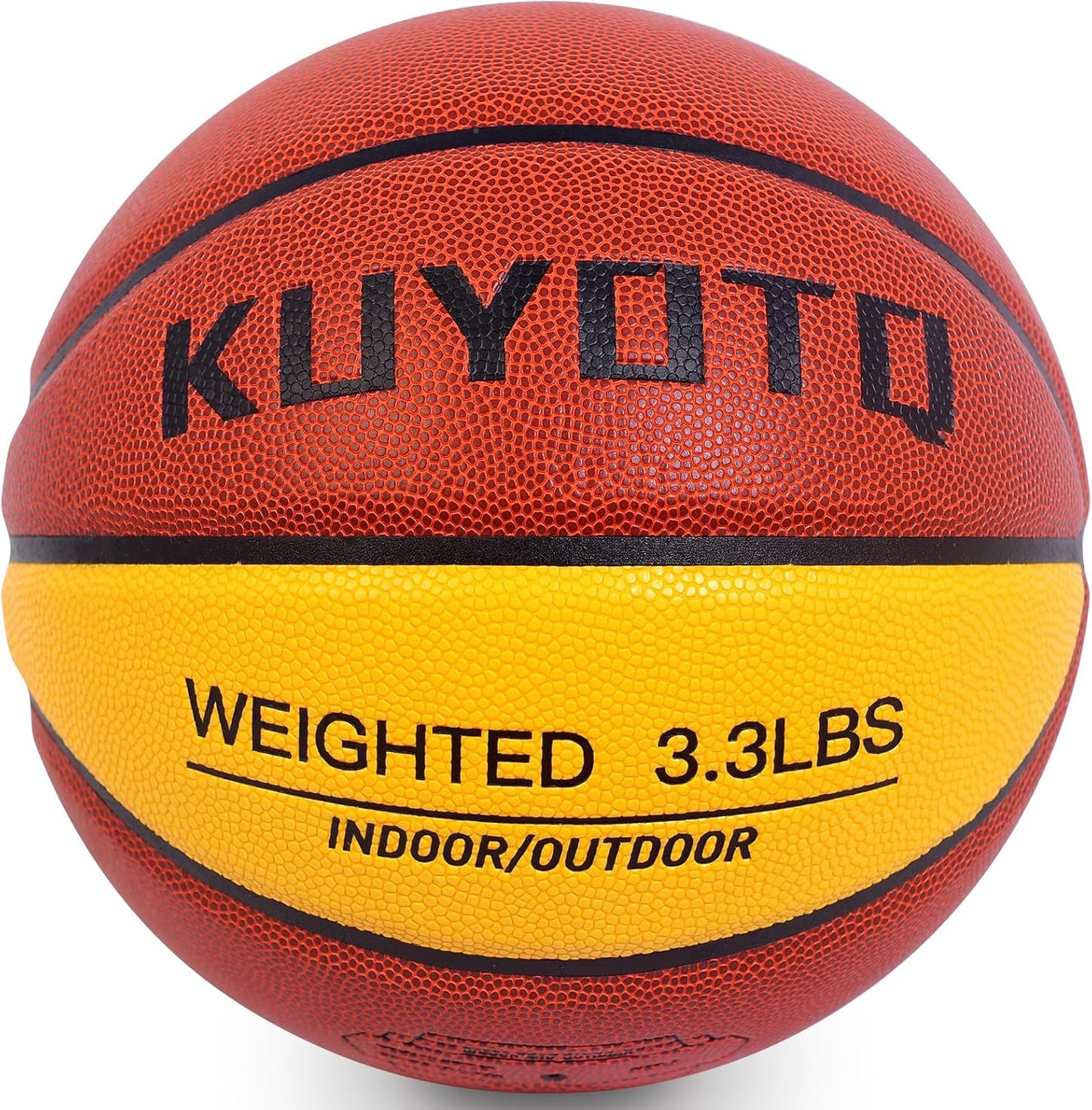 KUYOTQ Weighted Basketball for Enhanced Dribbling and Passing Skills