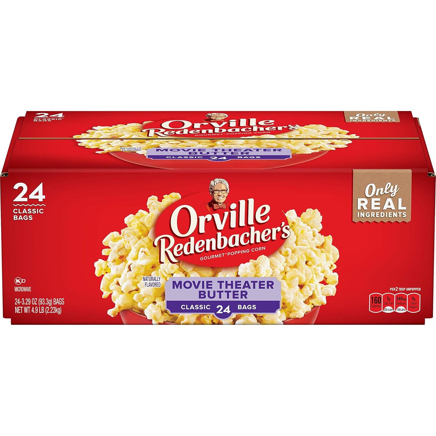 24-Pack Orville Redenbacher's Movie Theater Butter Popcorn