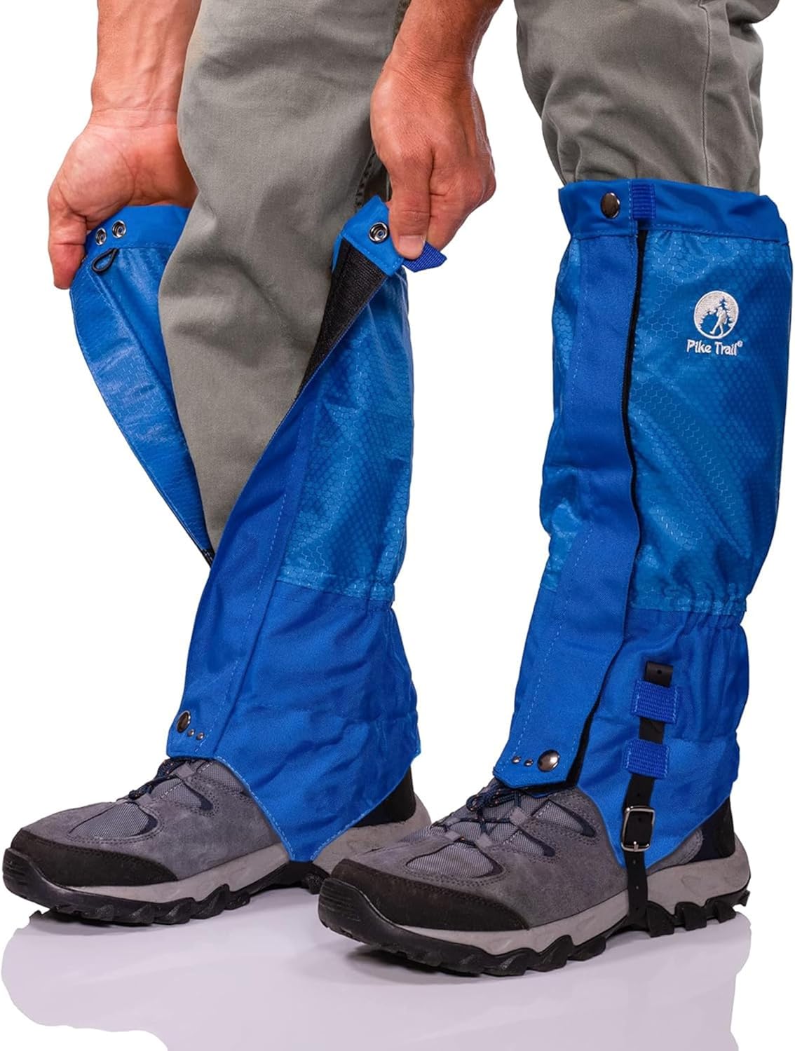 Pike Trail Adjustable Leg Gaiters for Hiking and Outdoor Activities