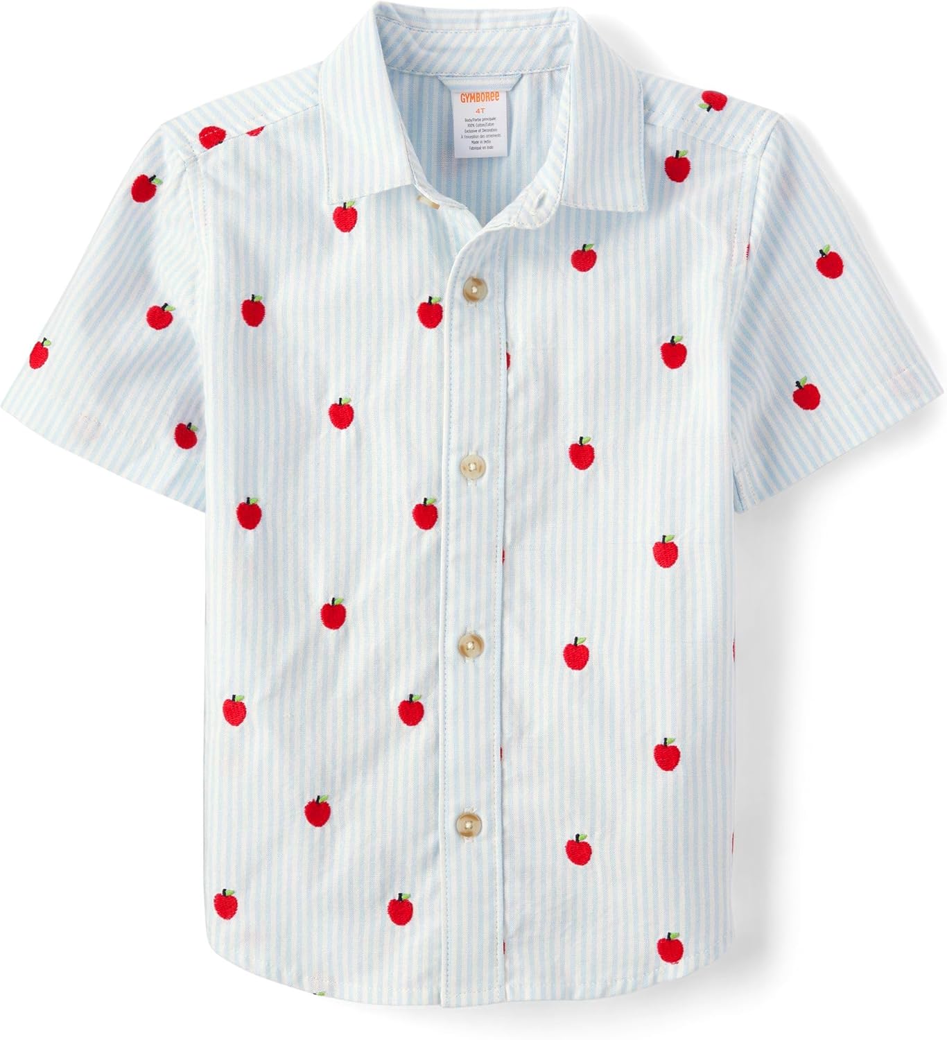 Matching Family Short Sleeve Button Up Shirt for Kids and Adults