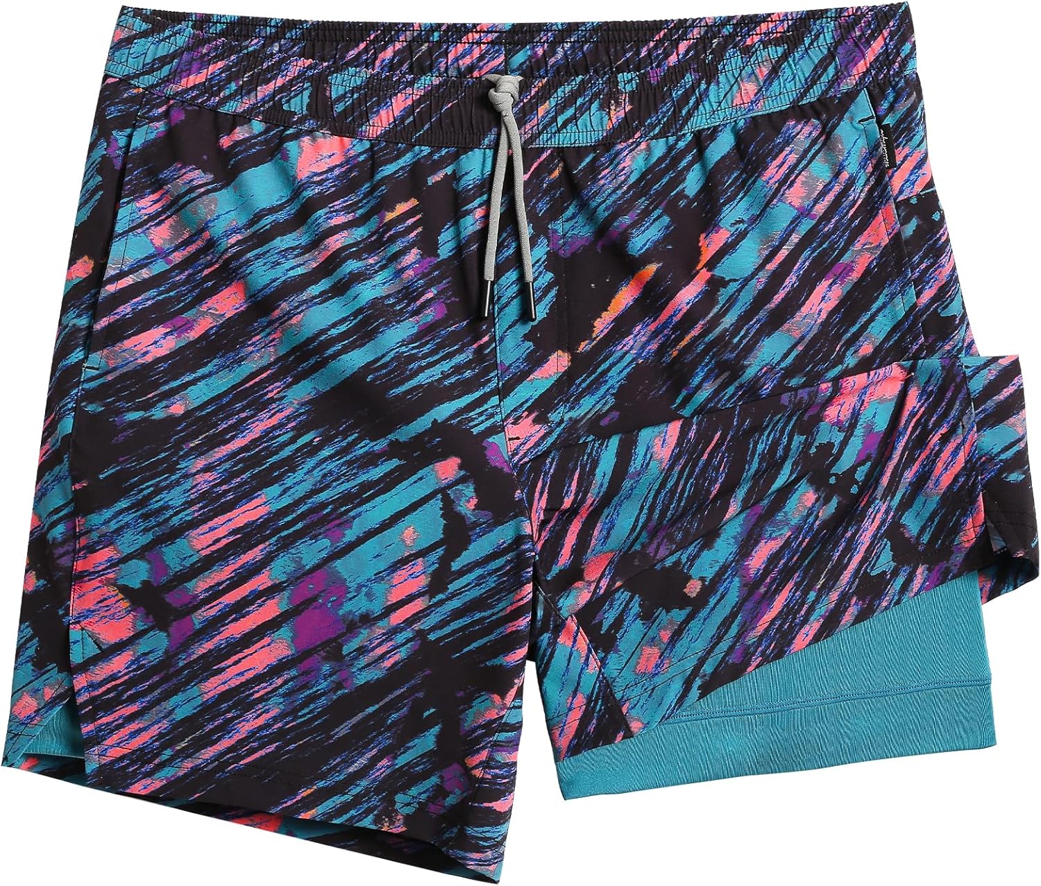 maamgic 2 in 1 Gym Shorts for Men with Quick Dry Technology