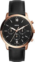 Fossil Neutra Men's Chronograph Watch with Stainless Steel Bracelet