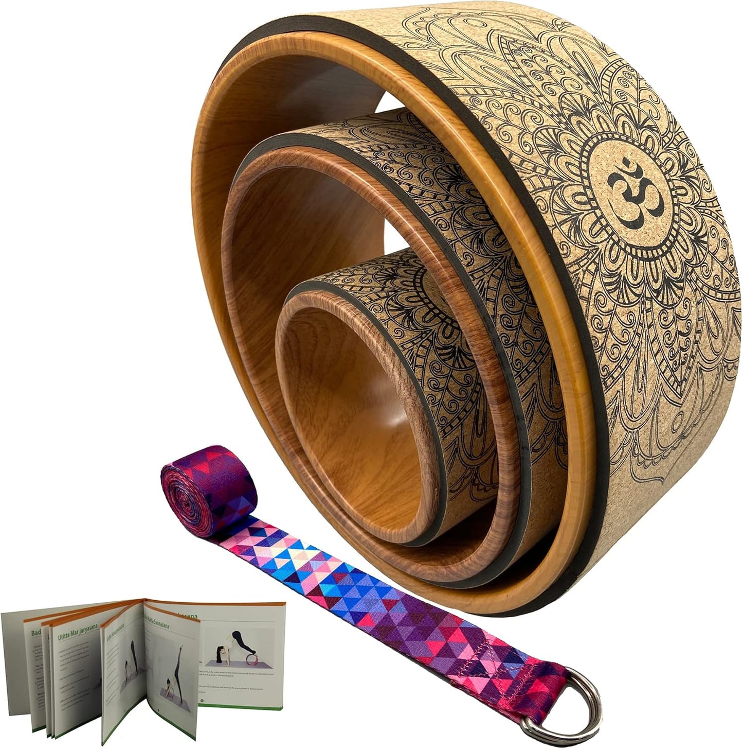 Aozora Yoga Wheel 13 with Detailed Guide: Master 30+ Poses! Stretch & Backbend
