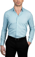 NAUTICA Men's Slim Fit Shirt with 4-Way Stretch Fabric