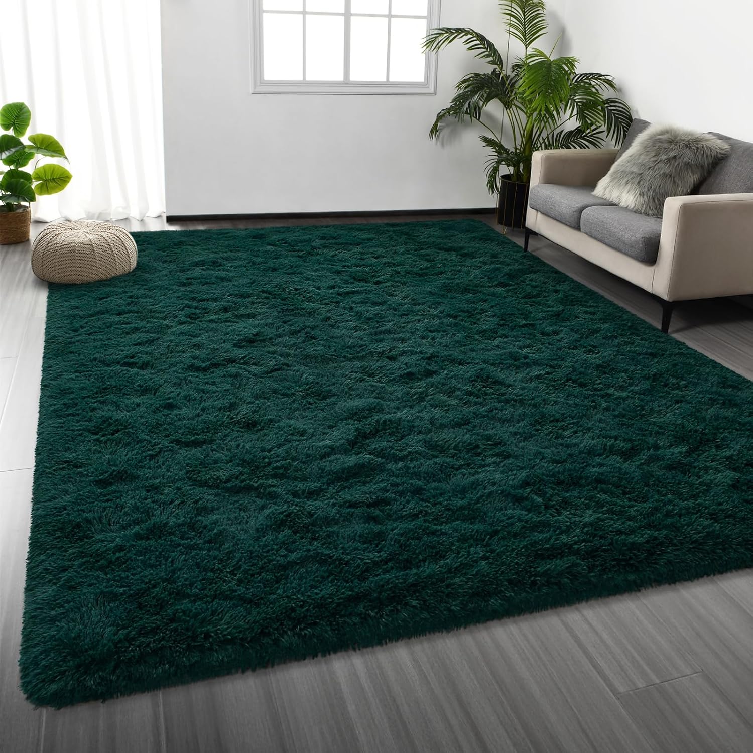 Large Shag Area Rugs 8 x 10 for Living Room and Bedroom