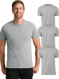Mens T-Shirts Short Sleeve Crew Neck - Cotton Blend Comfort