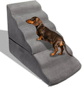 Dog Stairs for High Beds, Detachable Pet Ramp for Small Animals