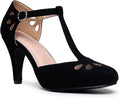 J. Adams Pepper Mary Janes - Vintage Cutout Low Heels