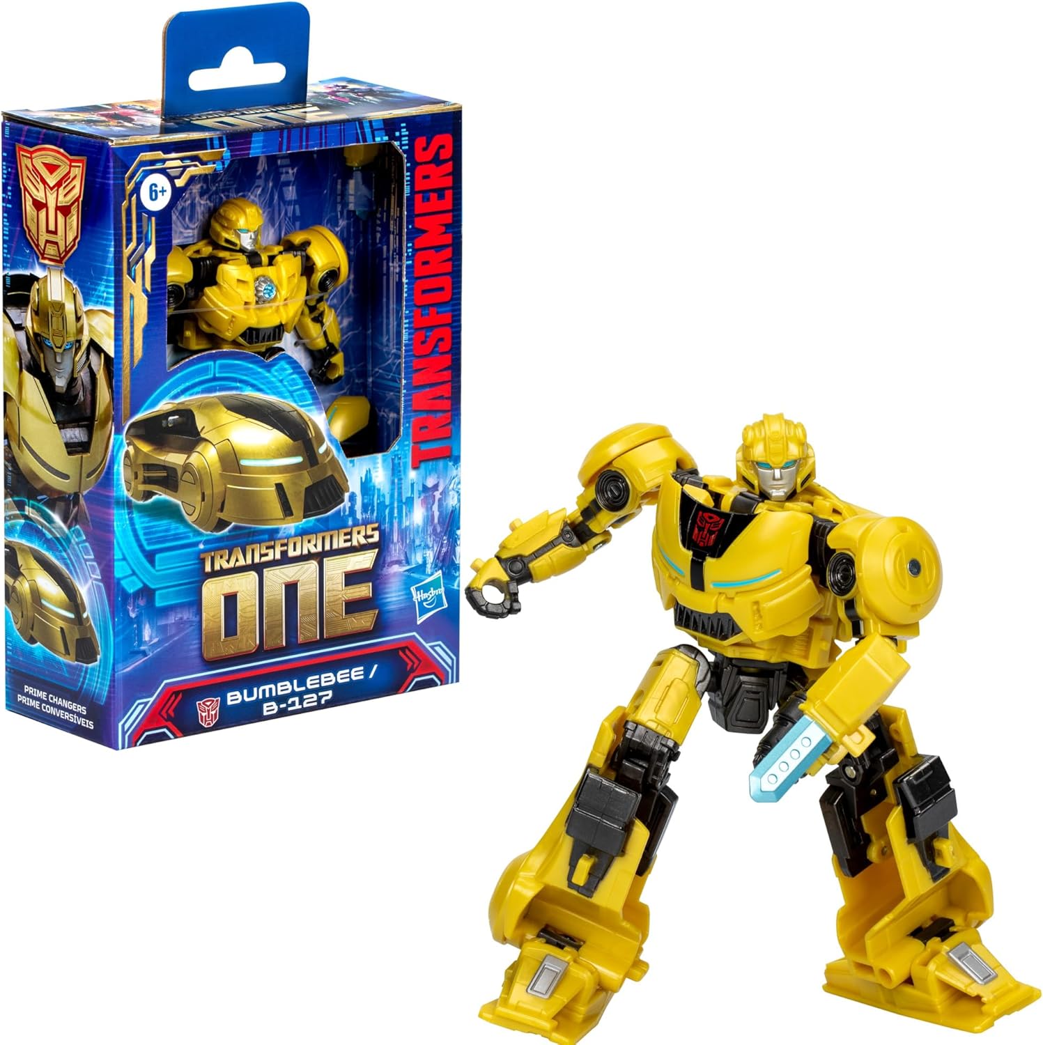 Interactive Bumblebee Robot Action Figure - Ages 6+