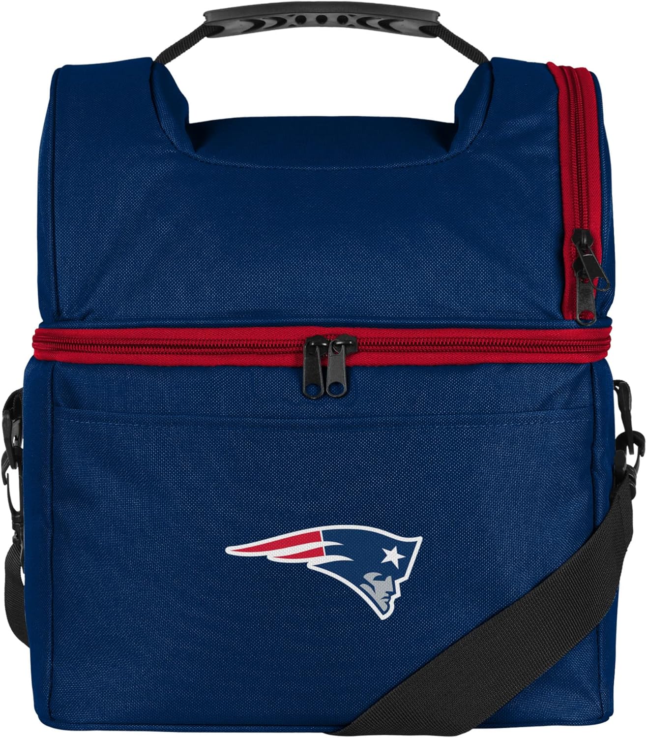 FOCO NFL Unisex-Adult Team Logo Solid Double Compartment Cooler