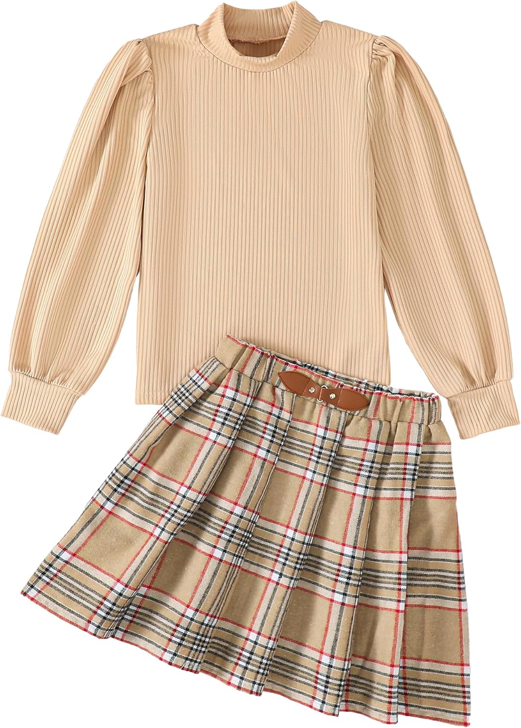 Trendy Girls Skirt Sets 2 Piece Outfits for Fall & Winter