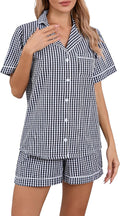 LUBOT 100% Cotton Pajamas for Women - Comfortable Summer Set