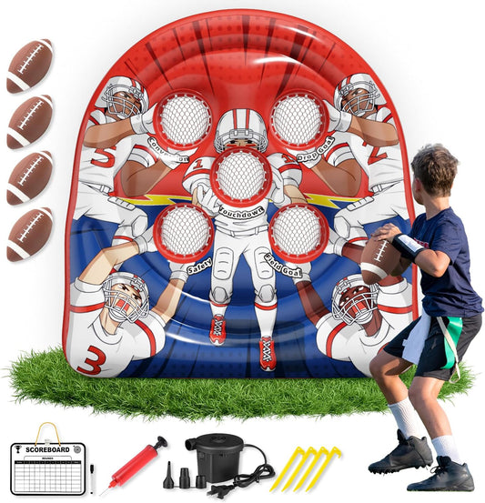 Inflatable Football Target Game for Kids - Funast