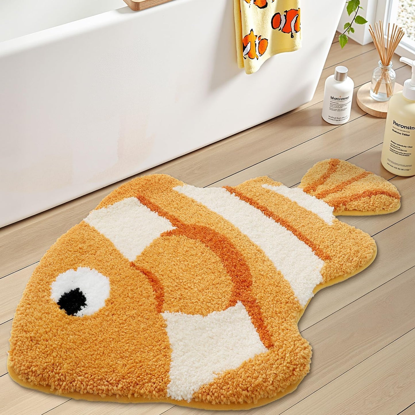 LUMI Cute Animal Bathroom Rugs for Fun and Stylish Decor