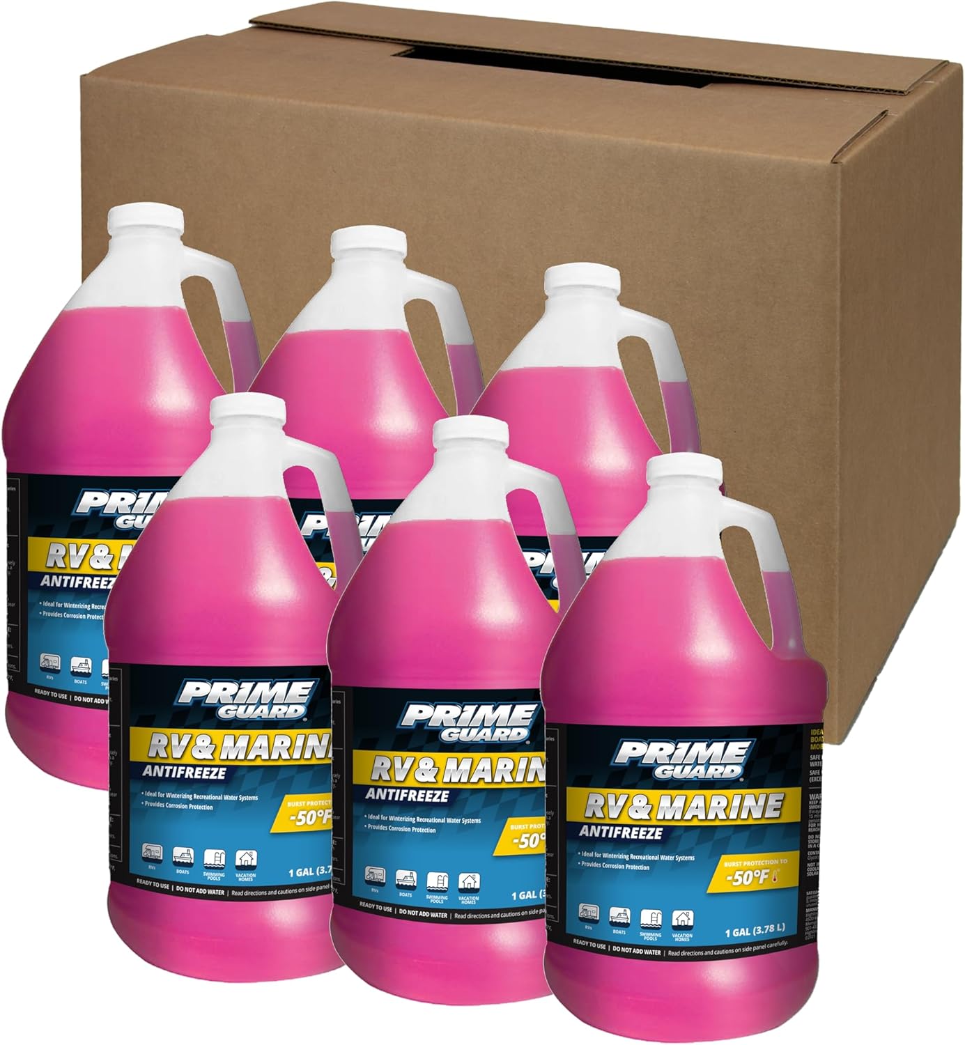 Prime Guard -50 RV & Marine Antifreeze for Ultimate Protection