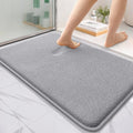 OLANLY Luxury Thick Memory Foam Bath Mat Rug for Supreme Comfort