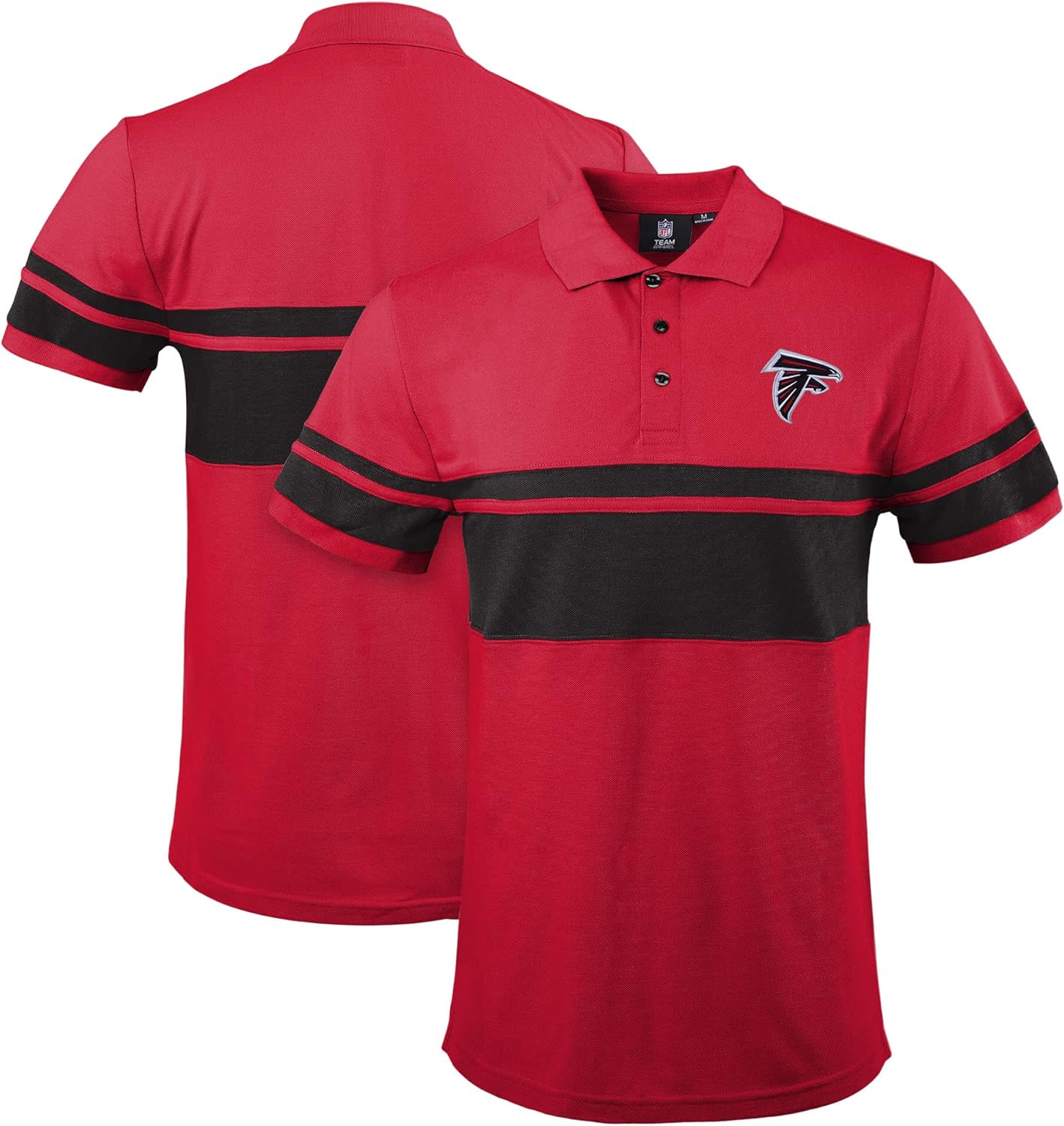FOCO NFL Football Team Color Chest Stripe Men's Polo Shirt Review