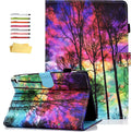 10.1ft Fire HD 10 Case (11th Gen) with Pencil Holder - Rainbow Dust