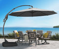 Grand patio 12 ft Sunbrella Cantilever Umbrella - Durable Shade
