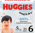 Huggies Size 6 Diapers Snug & Dry - Soft, Leakproof Protection