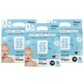 Hello Bello Baby Wipes Unscented 540 Count (9 Packs of 6) - Gentle