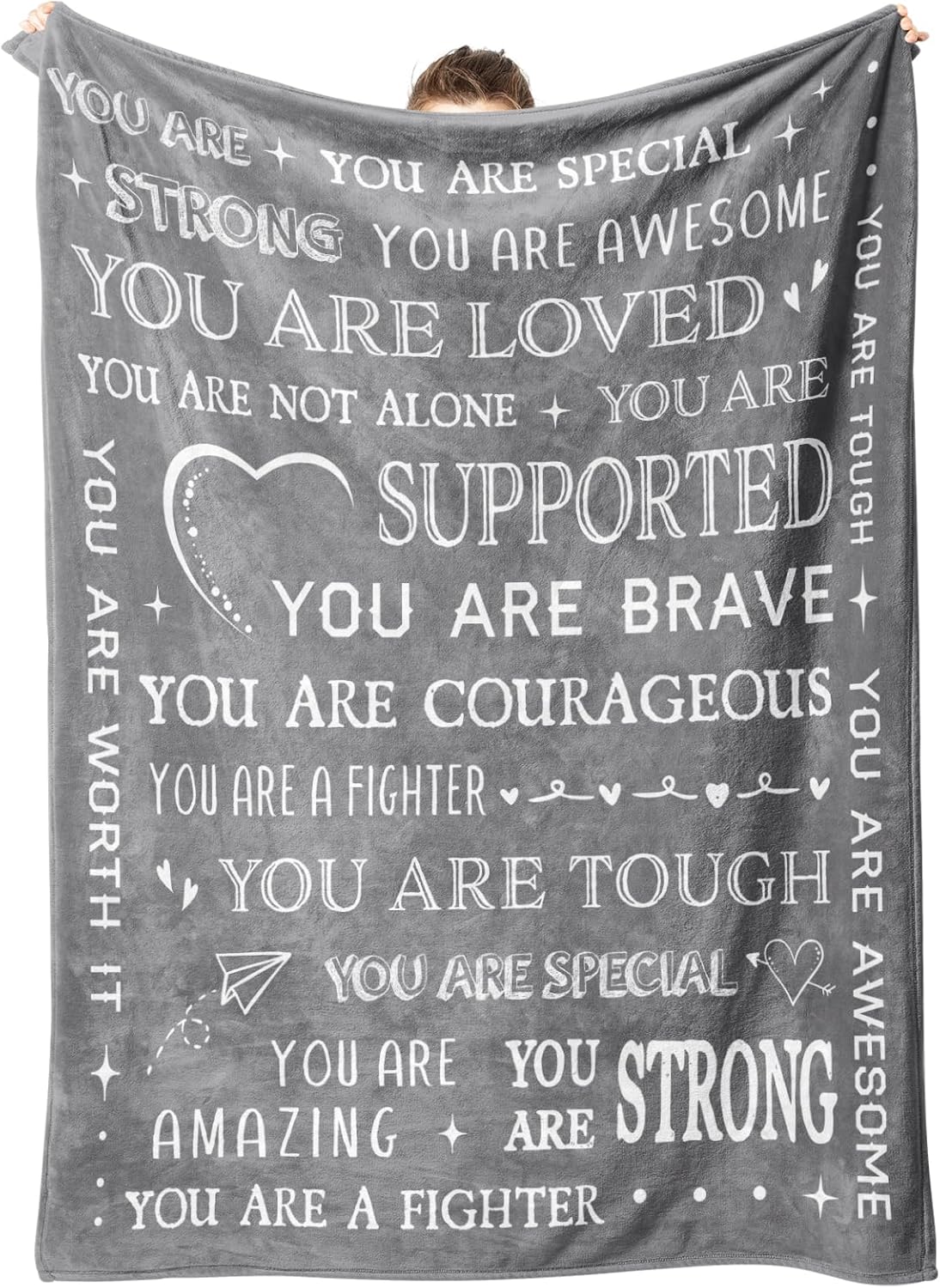 Get Well Soon Blanket - Inspirational Gift for Any Occasion