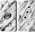 NHL Marble Carolina Hurricanes Leather Wallet Case for iPad Air 2