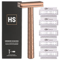 Henson Shaving Razor - Copper Double Edge Safety Razor for Smooth