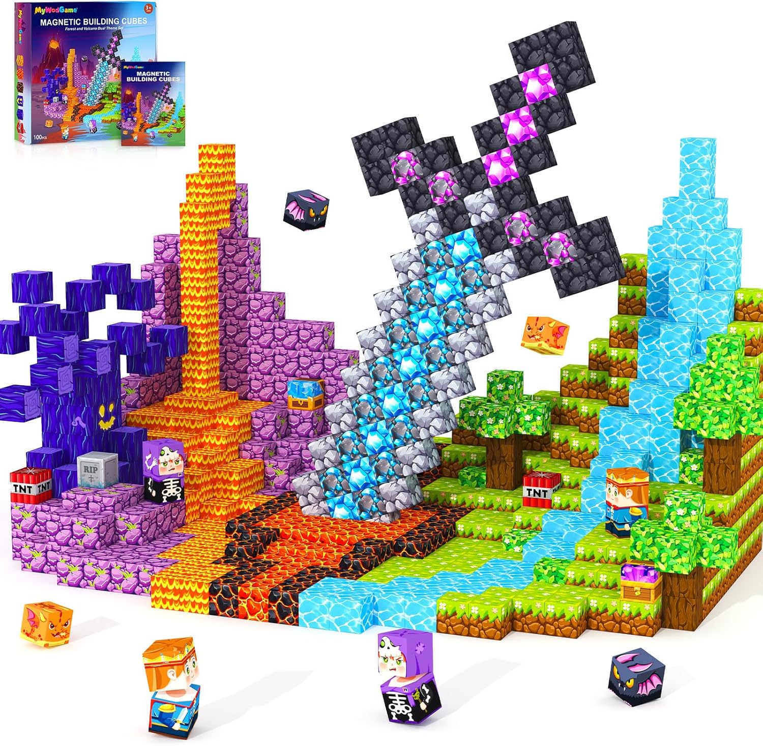 Magnetic Blocks Building Toys for Kids - Fun and Educational