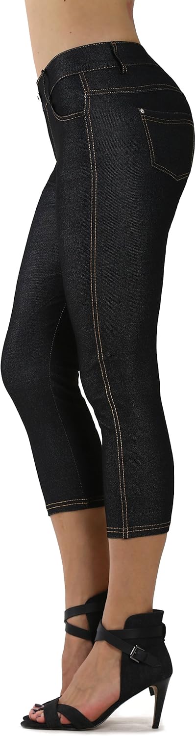 Prolific Health Women's Jean Look Jeggings for All-Day Comfort